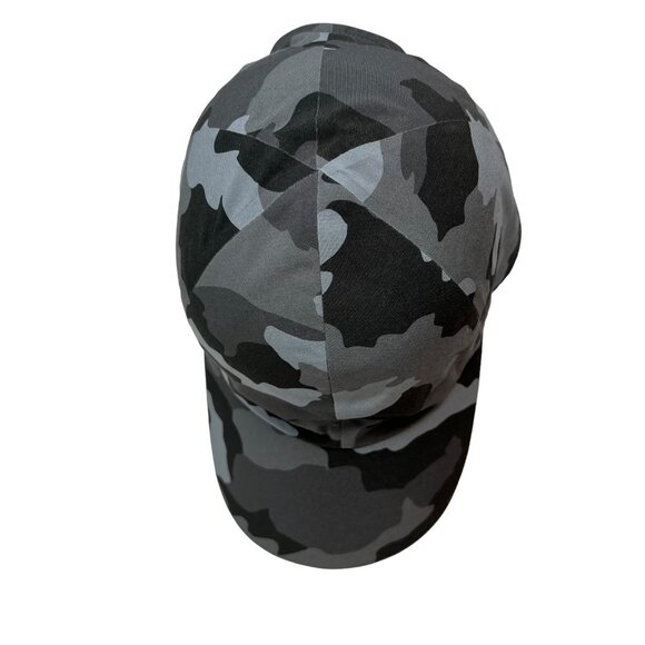 Lululemon Fast Free Run Strapback Hat Cap Gray Camo Camouflage Men' Unisex H3RG - Picture 6 of 8
